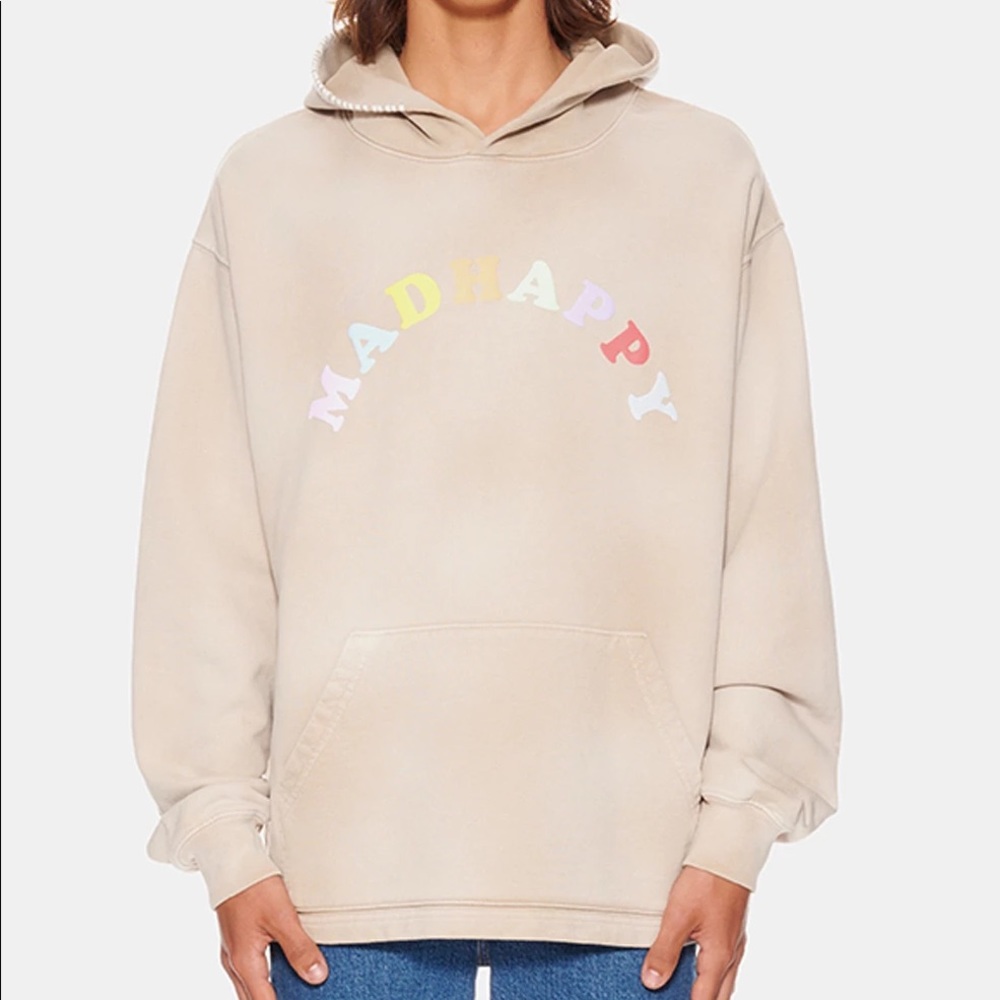 SOLD OUT madhappy rainbow universal hoodie - Picture 1 of 5